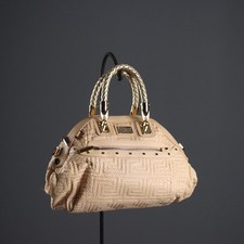 Versace Borsa Cipria in Vera Pelle con Tasche Italia Second Hand Originale