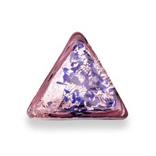 Perla di Murano triangolare 25