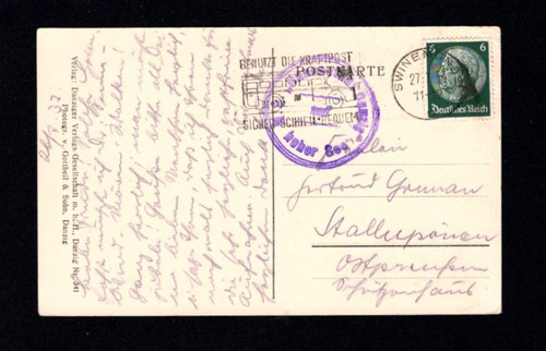 Danzica 1933 città - -, "città