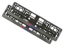 2x Portatarga Europea Telaio