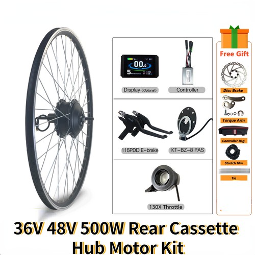 Kit motore mozzo cassetta