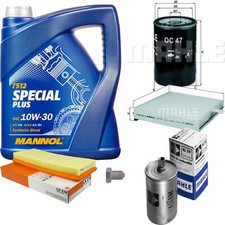 Mahle Controllo Set 5 L mannol Special Plus 10W-30 per VW Golf II 1.8i Gatto