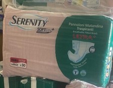 90 Pannoloni a  Mutandina Serenity Ultra+ Taglia Large prot.totale