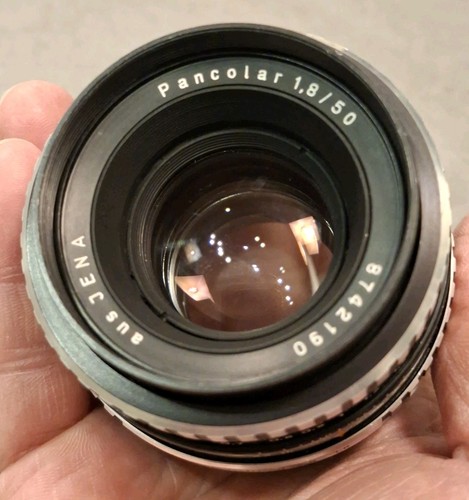Carl zeiss jena pancolar 50mm - zeiss,
