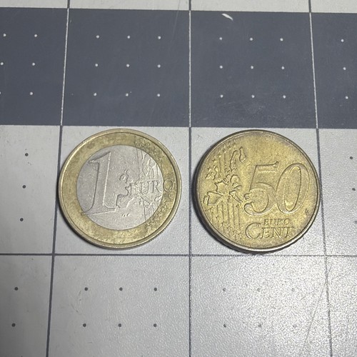 Moneta euro centesimi - moneta, 50