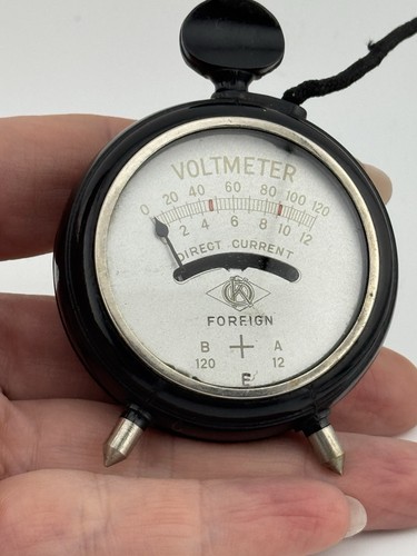 Vintage analogue voltmeter - analogue, dc