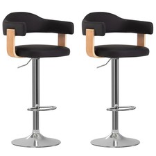 2x Sgabelli da Bar in Legno