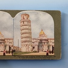 Pisa Italy Stereoview C1920