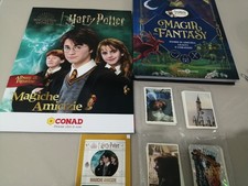 Raro album Harry Potter Magiche Amicizie vuoto + set figurine + Libro Rif. C27