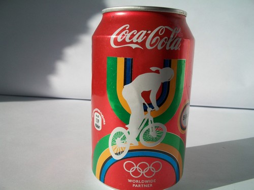 Coca cola can olympic games - coca,