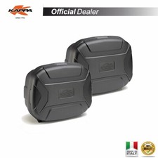 KAPPA KVC35NPACK2 COPPIA VALIGIE LATERALI K-VECTOR 35+35L NERO MONOKEY
