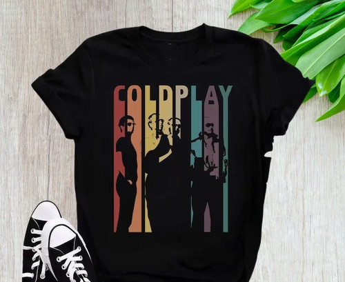 Rara maglietta retrò - , coldplay