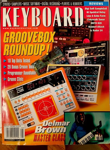 Keyboard magazine aug 2001 - aug, 2001-