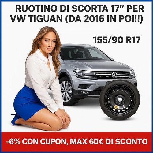 Ruotino scorta 17 vw - 🚗,