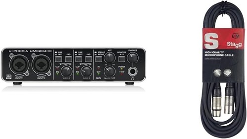 Behringer umc204hd interfaccia - behringer,