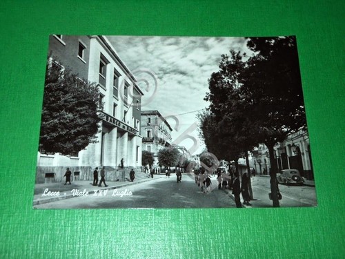 Cartolina lecce viale xxv - cartolina,