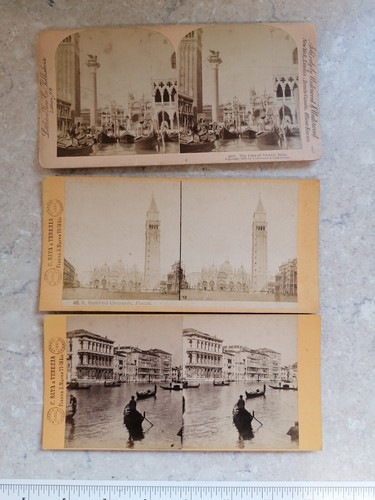 Stereoview rezzonico venice - stereoview,