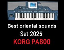 Oriental Sound Set per Korg Pa800 - Il set migliore e più bello
