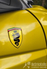 ADESIVO gel resina rilievo 3d Alfa romeo biscione 155 156 gtv spider 916 147 166