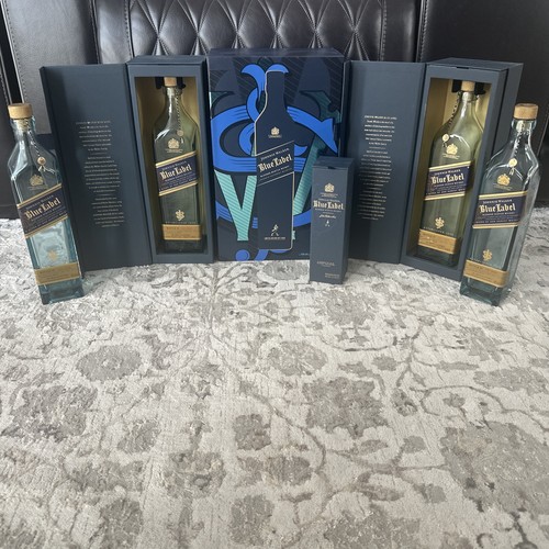 Lot johnnie walker blue - -,