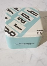 SCATOLA  IN LATTA ORIGINALE COMPLETO DI ISTRUZIONE PER OROLOGIO FOSSIL