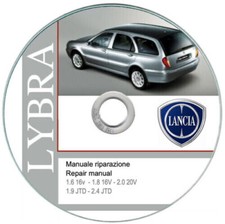 Lancia Lybra (1999-2005)  manuale officina su Cd