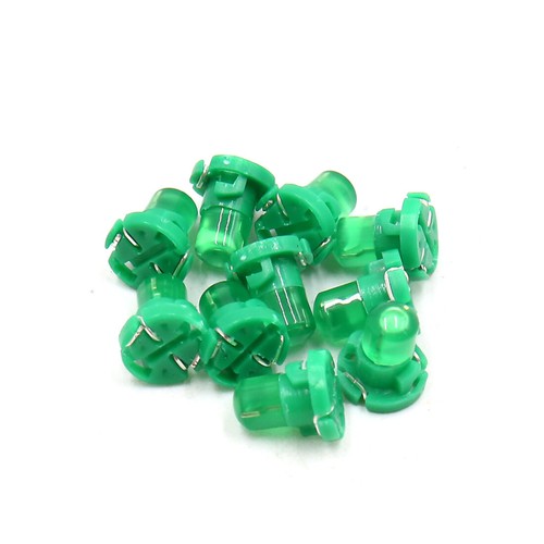 10pz led verde pannello - 10pz,