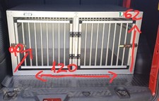 gabbia per cani auto