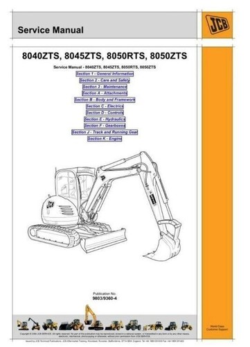 Jcb 8040zts 8045zts 8050zts - jcb, 8040zts,