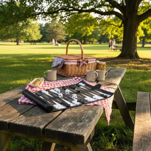 Set backgammon leggero - da,