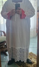 Camice sacerdotale con pizzo