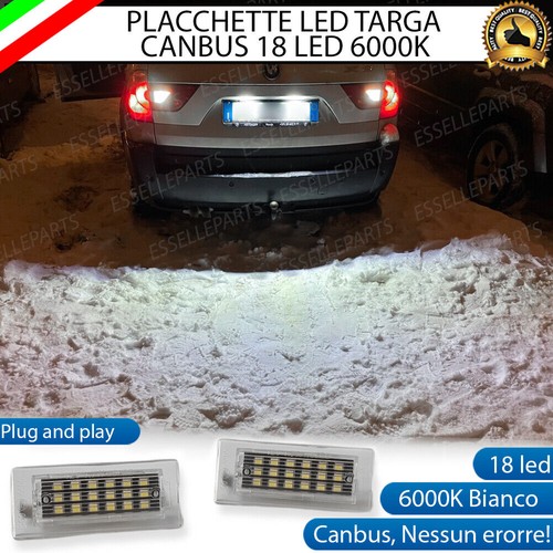 Placchette led luci targa 18 - luci,