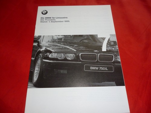 Bmw serie e38 728i 735i - 735i, 740i