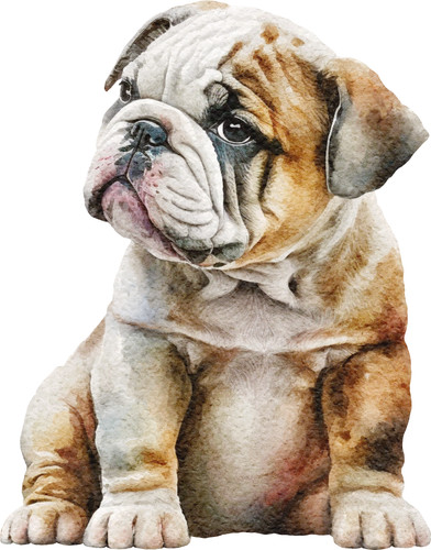 Adesivi auto bulldog inglese - adesivi,