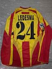 maglia lecce 2004 2005 match worn ledesma 24 asics home