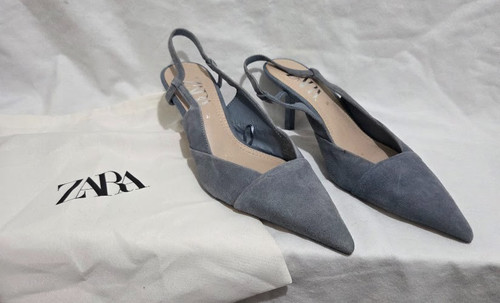 Zara donna blu vegan