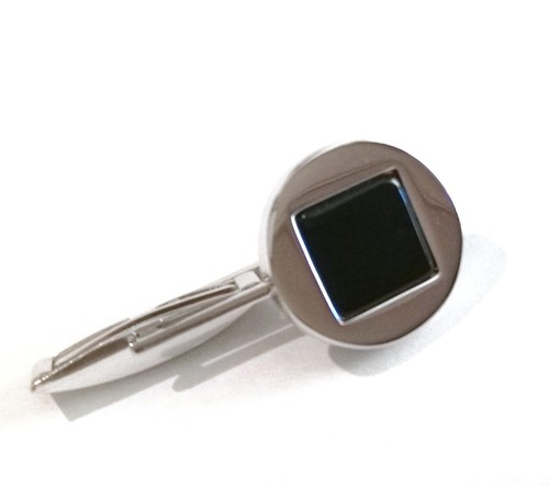 Gemelli argento con - con, onice