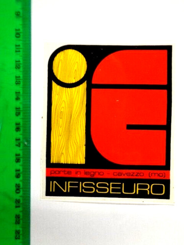 Adesivo infisseuro porte - porte, in