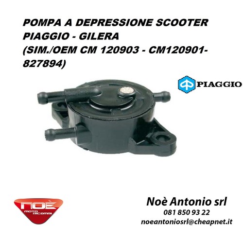 Pompa benzina piaggio - pompa, beverly