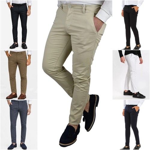 Pantaloni uomo chino slim - , fit