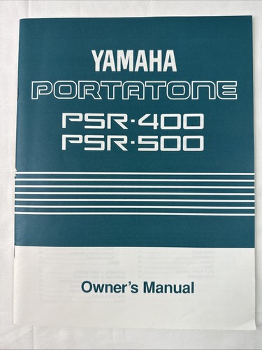 Yamaha portatone psr 400 - yamaha,