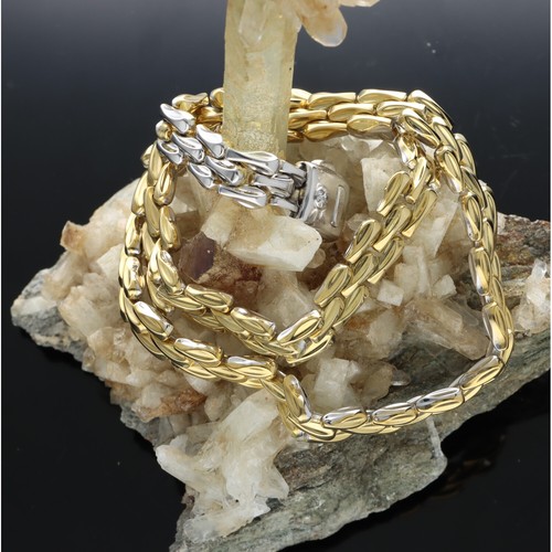 Collier chimento bicolore - collier,