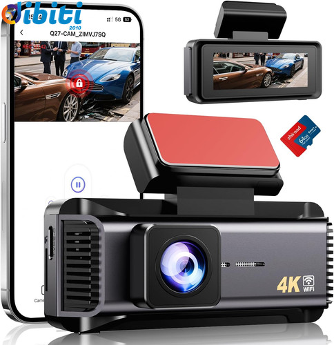 Dash cam auto - dash, 4k