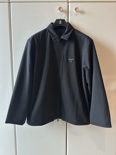 Giacca camicia prada triangle - giacca,