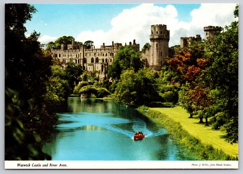 Cartolina storica warwick - cartolina,