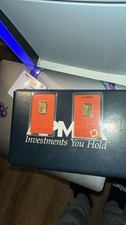 Valcambi gold bars 5 grams