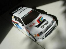 0400 - Carrozzeria body RC scala 1/10 Peugeot 205 GTI RALLY-TOURING+ALETTONE