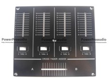 DNB1155 Pannello fader (nero)