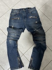 Balmain Rare Runaway Biker Trousers Pants Luxury-Jeans Balmain