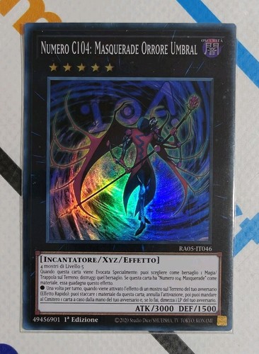 Numero c104 masquerade - c104:, orrore